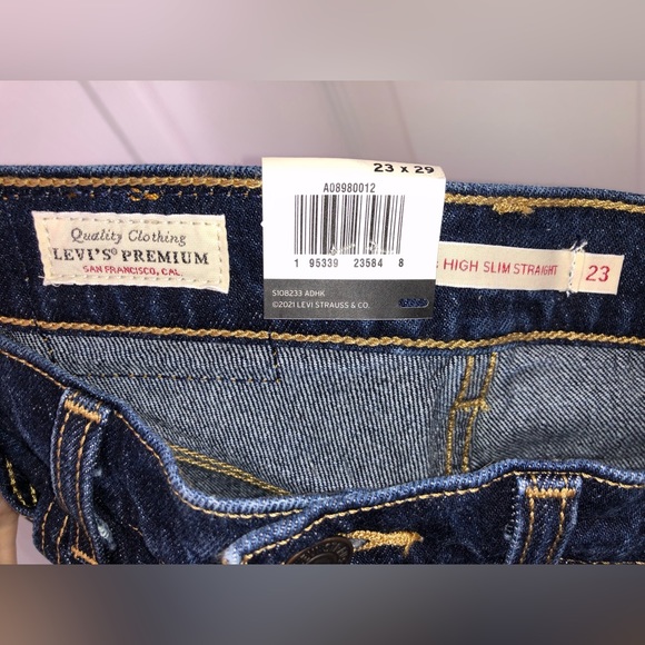 Levi’s 70s High Slim Straight jean (23X29) - Picture 11 of 16